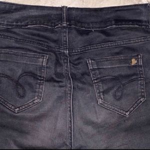 Black High Waist Jeans