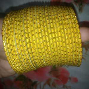 New Beautiful Yellow Bangles