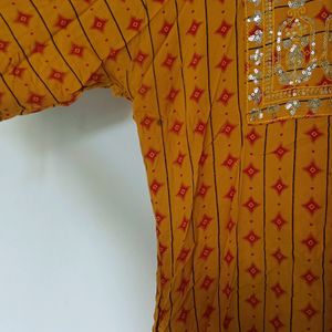 Yellow Kurti