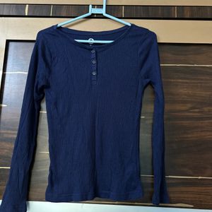 Navy Blue Body Fit