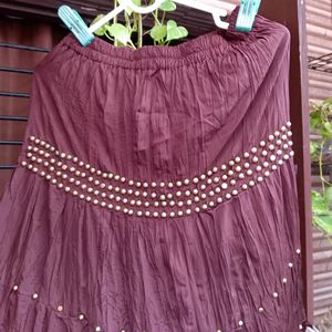 Beautiful Brown Skirt🤎🤎