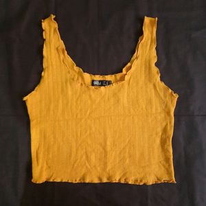 Mustard Tank Top