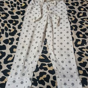 Cotton Cigarette Pants