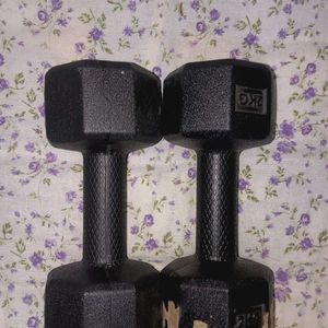 Dumbbells 2kg , Set of 2dumbbelles, 2,Kg each