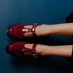 Viral Theater Cherry Red Chunky Loafers 🥀