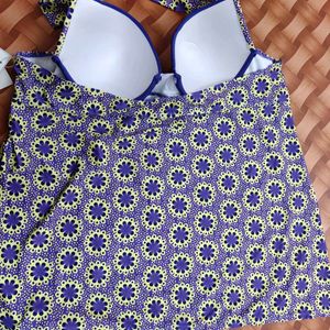 Neck Tie Swimwear For The Cubby Plus Ladies