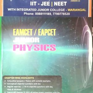EAMCET/EAPCET JUNIOR PHYSICS