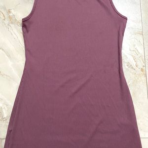 Bodycon Mauve Pink Dress