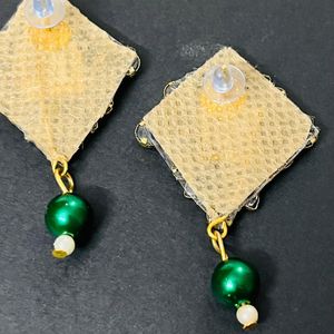 Fancy Party Wear Hand Made Kunden Earrings