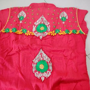 Anarkali Suit With Legging And Dupatta