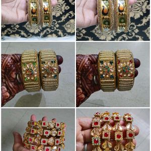 6 Sets Broad Bangles