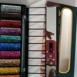 10 colour Glitter Eyeshadow