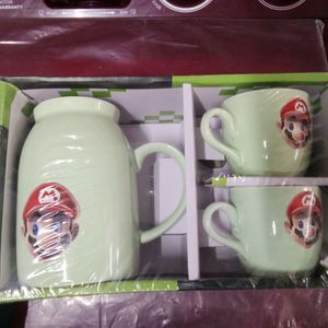 2 Cup And 1 Kettle Set