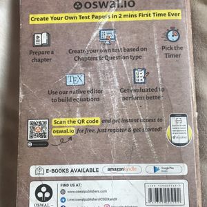 LOW PRICE!!!OSWAL 10 Years Solved Paper (2022-2023