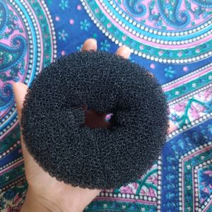 Combo Of Long Pearl Maala,Scrunchie And Hair Donut