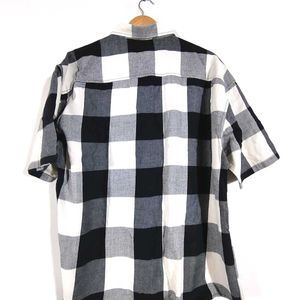 Black And White Checks Shirt (Men's)