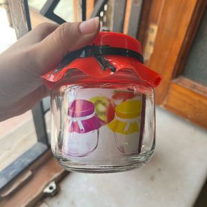 Glass Jars (Set Of 2)