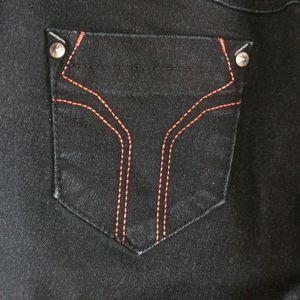 Black Denim Jeans