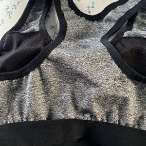 Grey Sport Bra