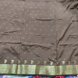 Brown Saree