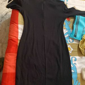 Zara Black Fitted Dress