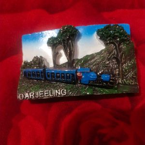 Beautiful Darjeeling Toy Train Fridge Magnet