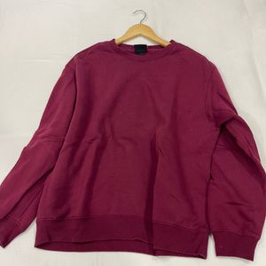 Burgundy Sweatshirt by H&M