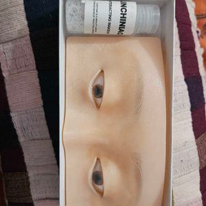 Eye Dummy For Eyemakeup & Eyebrow Practice.