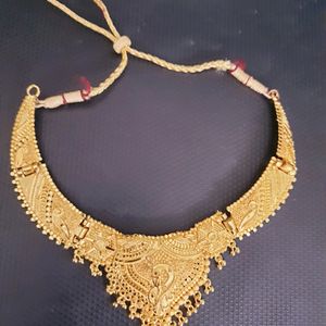 Gold Plated Necklace Like Real