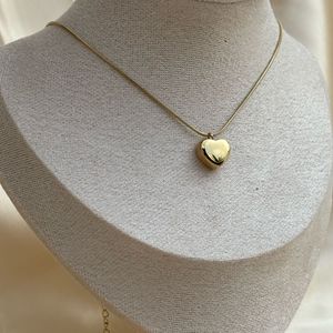 Dainty Heart Pendant Chain Anti-tarnish