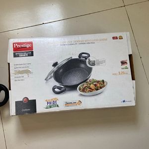 Prestige Omega Deluxe Granite Kadai | 3.25 L |