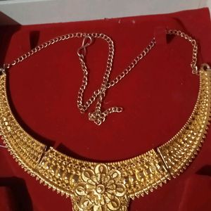 Golden Beautiful Necklace