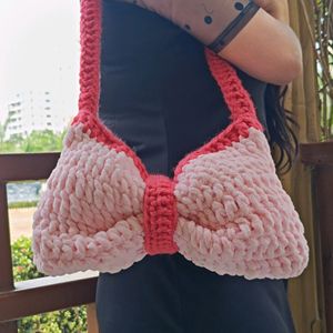 Crochet Bow Bag