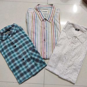 Pack Of 3 Formal Shirts