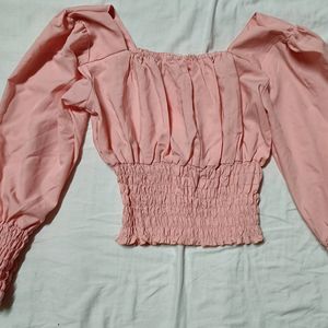 Pink Crop Top