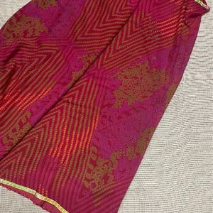 Mixed Colour Bandhani Saree