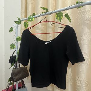 H&M black top