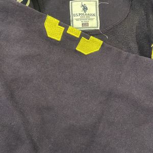 USPA Sweatshirt Zipper And Pockets