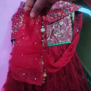 Lehenga Choli With Attached Patli