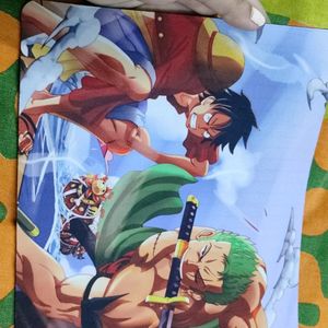 One Piece Anime Luffy Zoro Mouse Pad