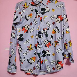 Mickey Mouse Shirt Medium Size
