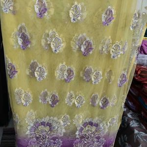 Beautiful Net Saree -