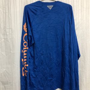 Columbia Blue Long Sleeve T Shirt