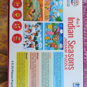 KIDS SEASON PUZZLE 4 IN 1