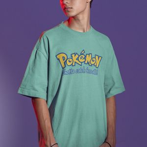 Arya-G Pokemon Oversized T-shirt Combo 5 Tees