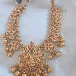 Ruby Gold Jewellery Set