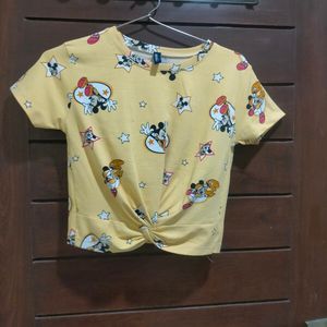 Mickey Mouse Crop Top