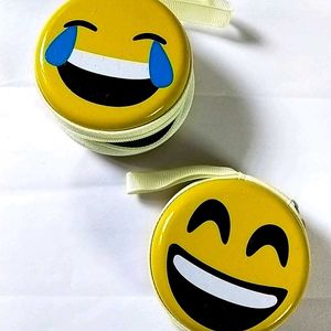 New Smiley Headphones Pouch