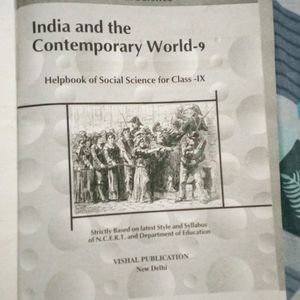 Class 9 India And The Contemporary World -1