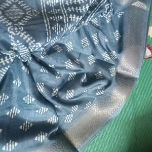 Cotton Blend Saree